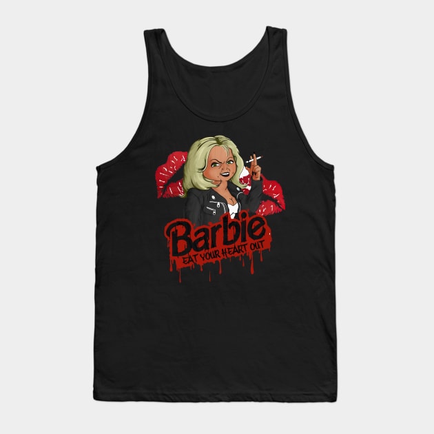 Barbie Eat Your Heart Out Tank Top by Pagggy